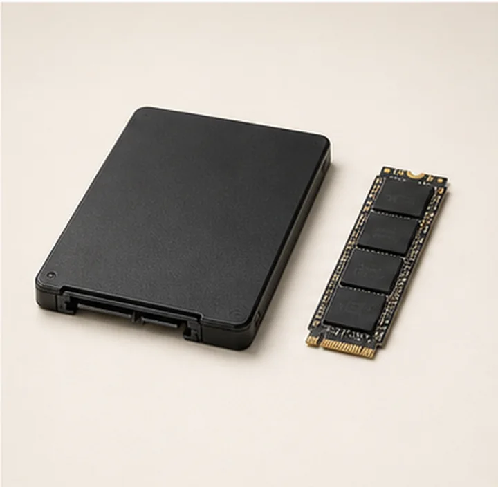SSD-накопитель и модуль M.2 NVMe
